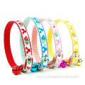 Floral Printing Luxury Small Nylon Pet Cat Collar